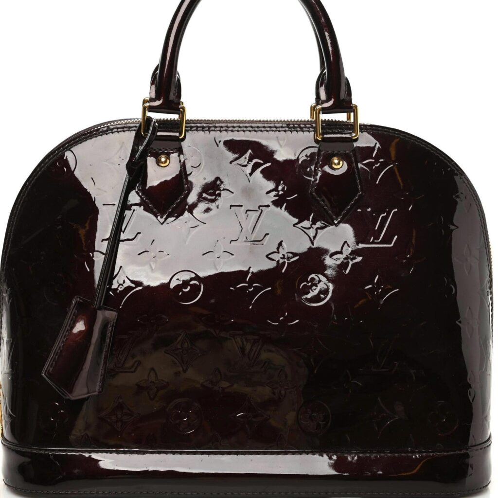 LOUIS VUITTON VERNIS ALMA PM BAG AMARANTE - Product Image 2