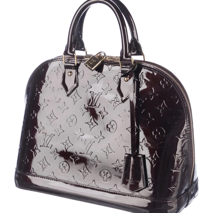 LOUIS VUITTON VERNIS ALMA PM BAG AMARANTE | Studio Nafay