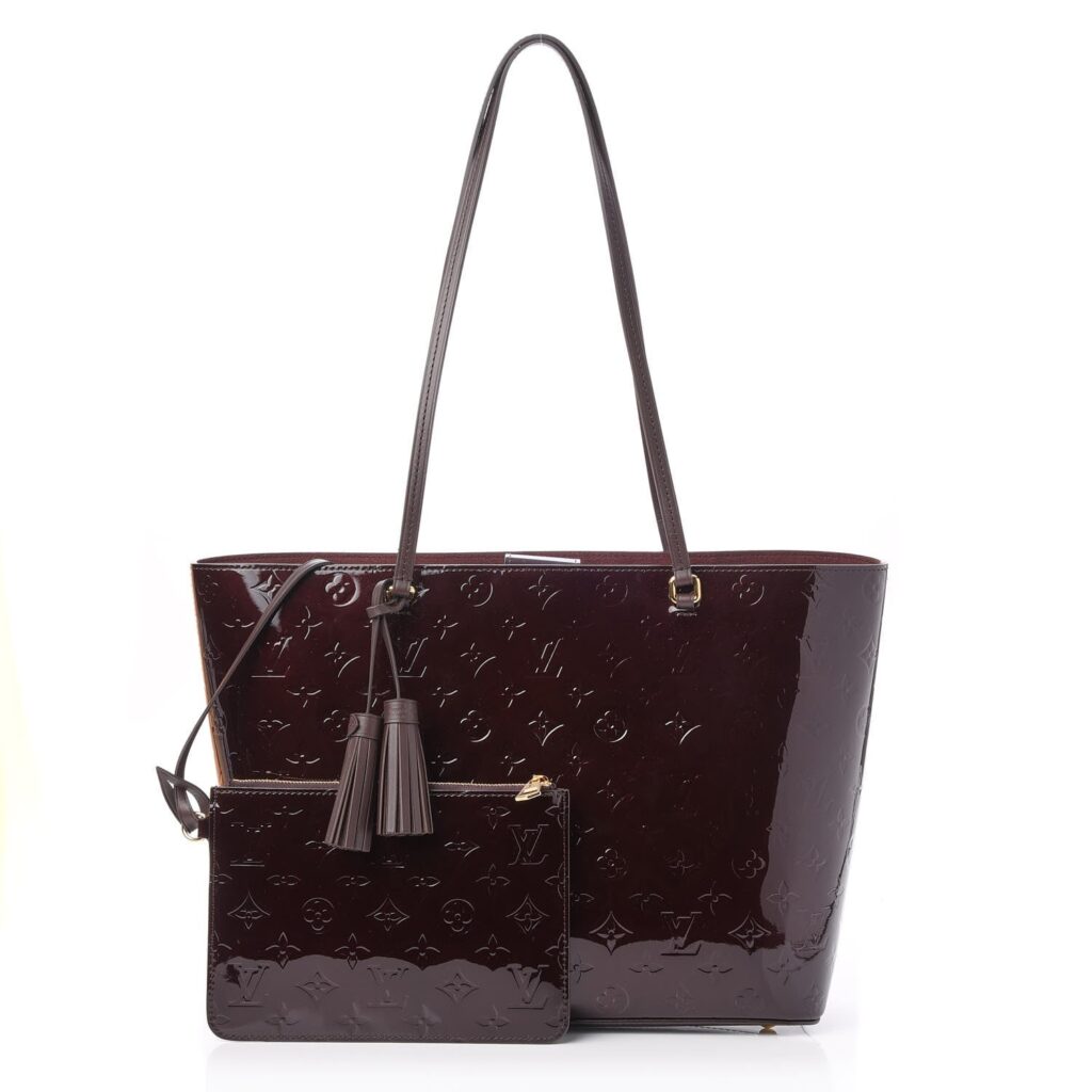 LOUIS VUITTON VERNIS LONG BEACH TOTE MM AMARANTE - Product Image 2