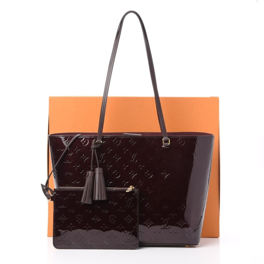 LOUIS VUITTON VERNIS LONG BEACH TOTE MM AMARANTE | Studio Nafay