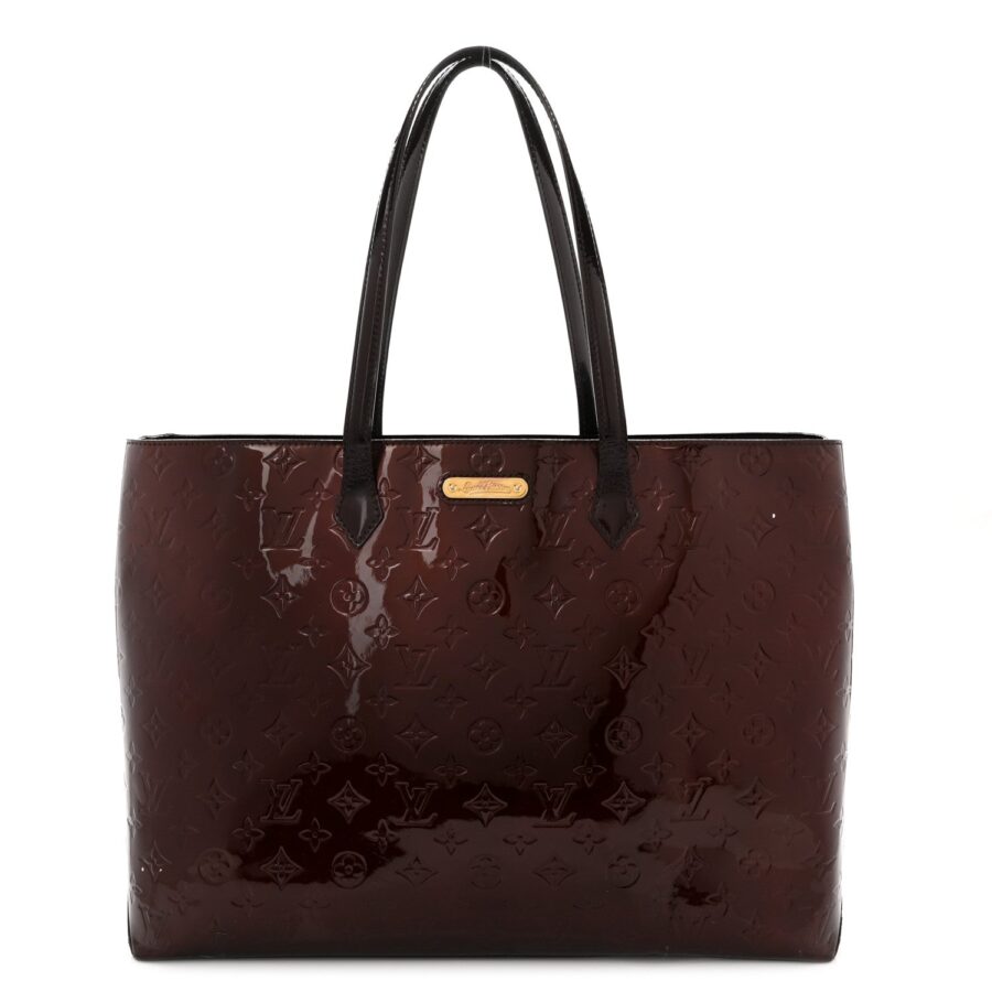 LOUIS VUITTON MONOGRAM VERNIS WILSHIRE GM TOTE BAG | Studio Nafay