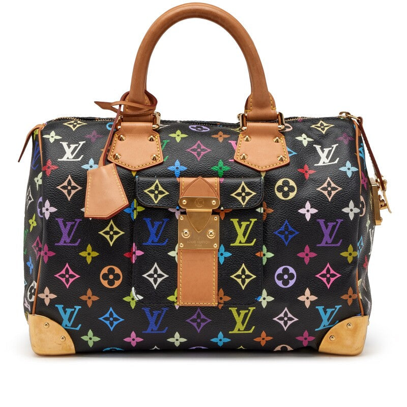 LIMITED EDITION MULTICOLOR MONOGRAM SPEEDY 30 HANDBAG