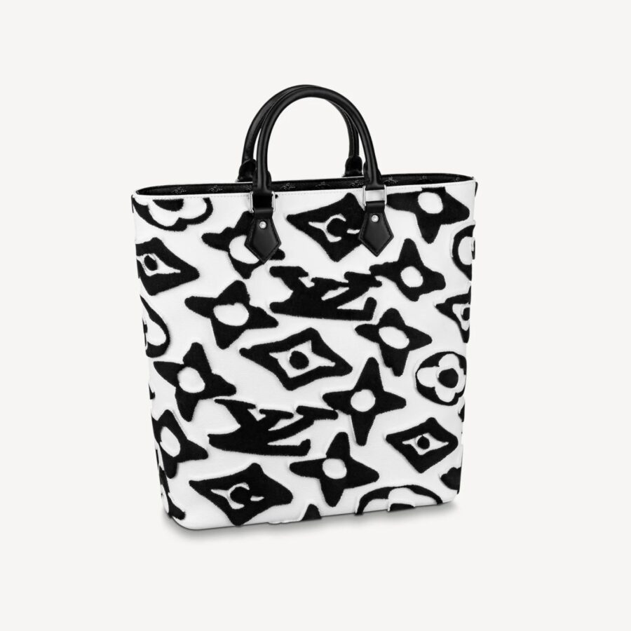 LOUIS VUITTON X URS FISCHER TUFTED MONOGRAM CABAS TOTE BAG | Studio Nafay