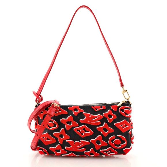 LOUIS VUITTON X UF TUFTED MONOGRAM POCHETTE