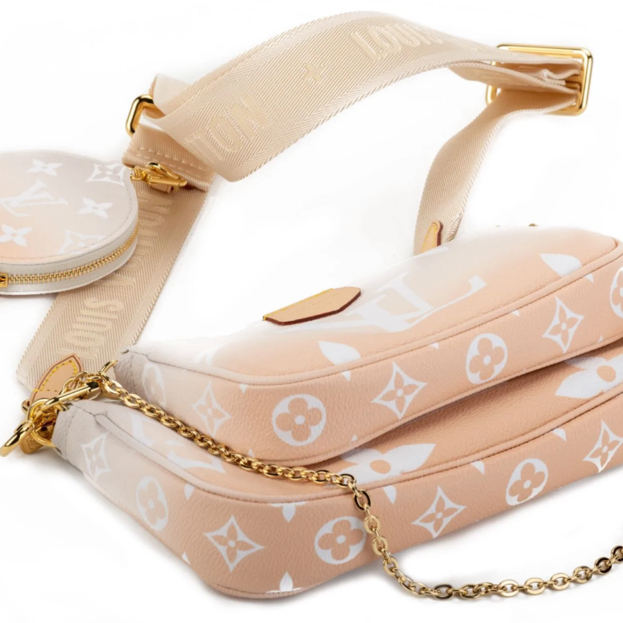 LOUIS VUITTON LIMITED EDITION BLUSH MULTI POCHETTE BN | Studio Nafay