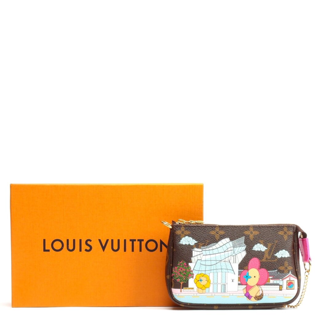 LOUIS VUITTON Limited Edition Mini Pochette Monogram Vivienne