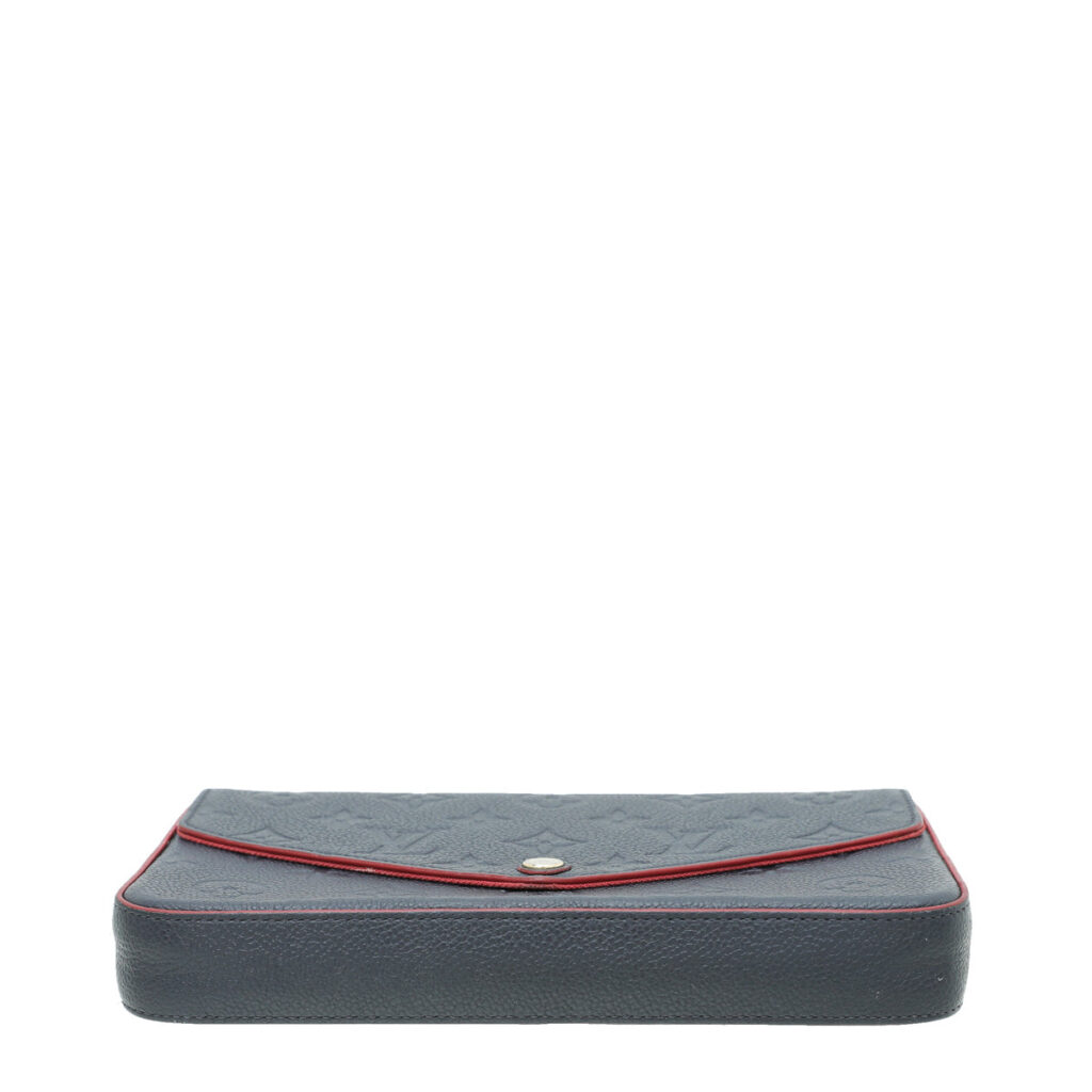 Louis Vuitton Marine Rouge Monogram Empreinte Pochette Felicie - Product Image 2