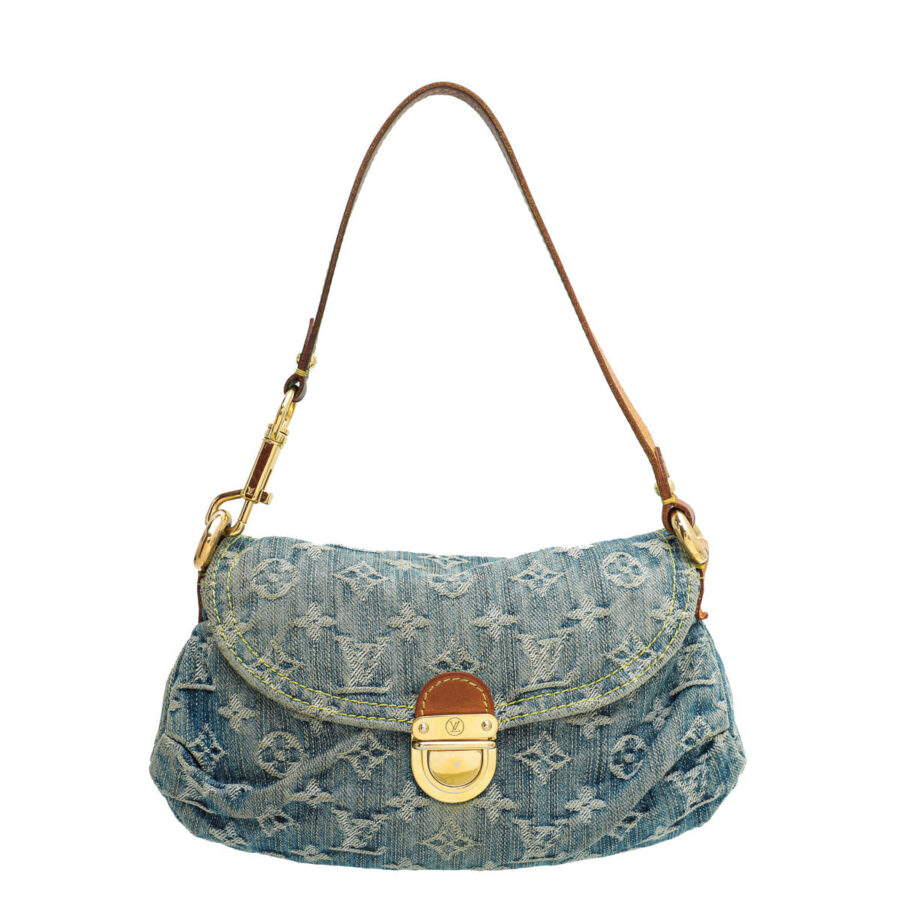 Louis Vuitton Monogram Denim Pleaty Mini Bag | Studio Nafay