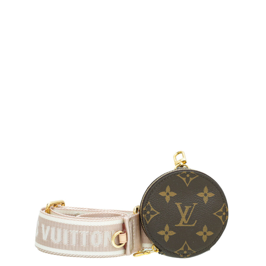 Louis Vuitton Monogram Rose Ballerine Bandouliere Bag Strap | Studio Nafay