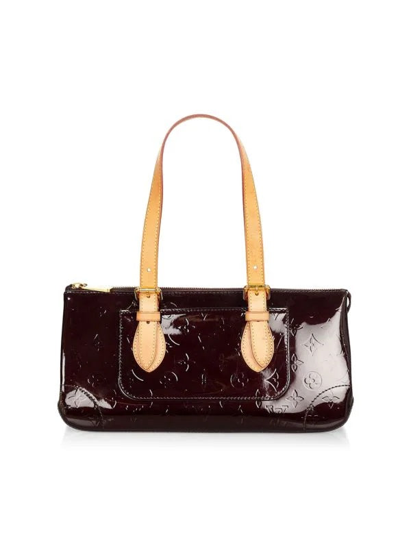 LOUIS VUITTON MONOGRAM VERNIS ROSEWOOD AVENUE BAG AMARANTE | Studio Nafay