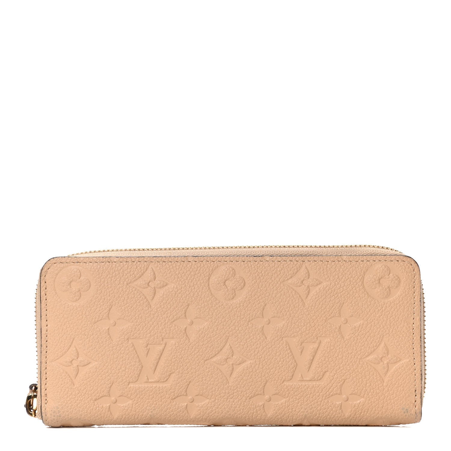 LOUIS VUITTON CLEMENCE MONOGRAM EMPREINTE LEATHER WALLET