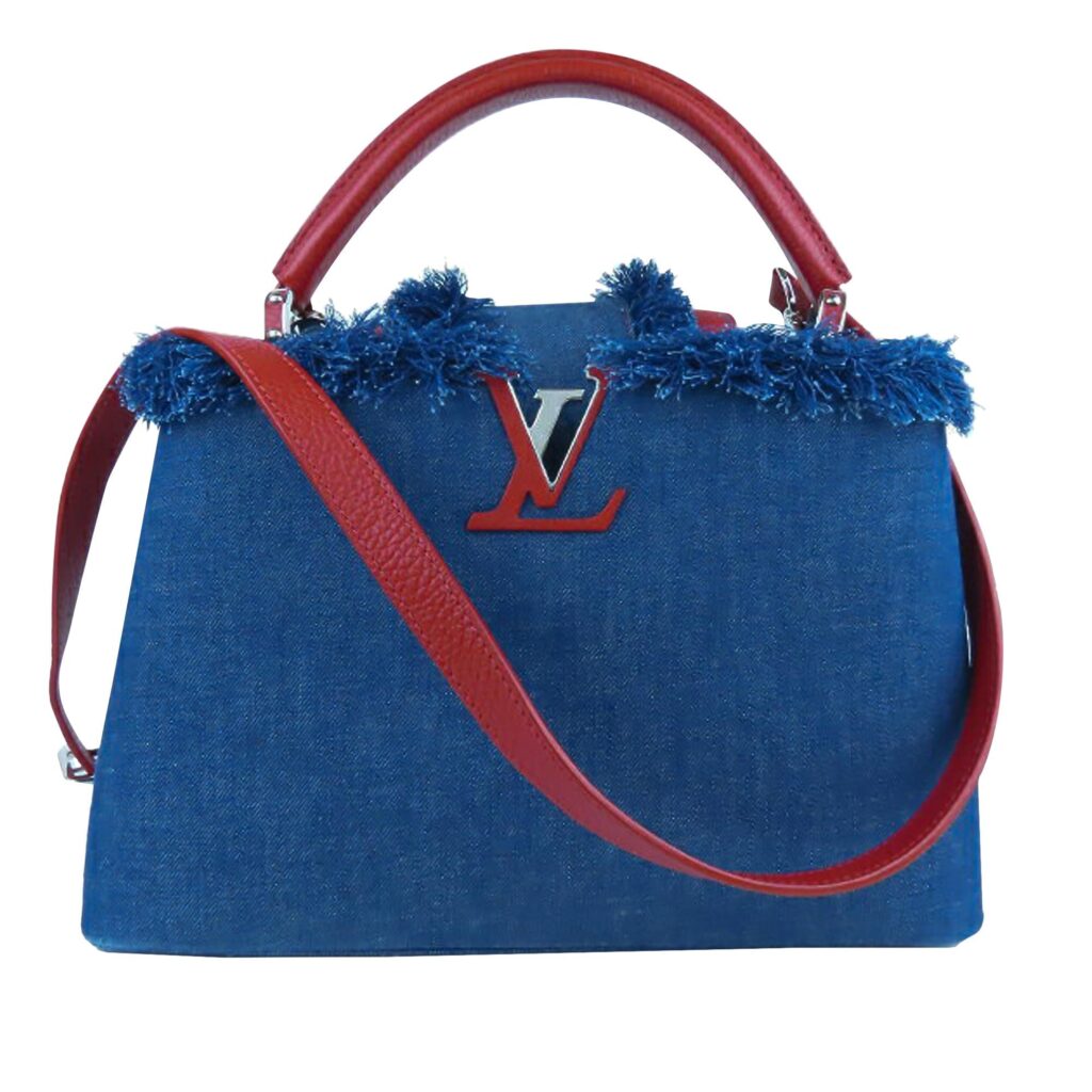 Louis Vuitton Denim Capucines PM - Product Image 2