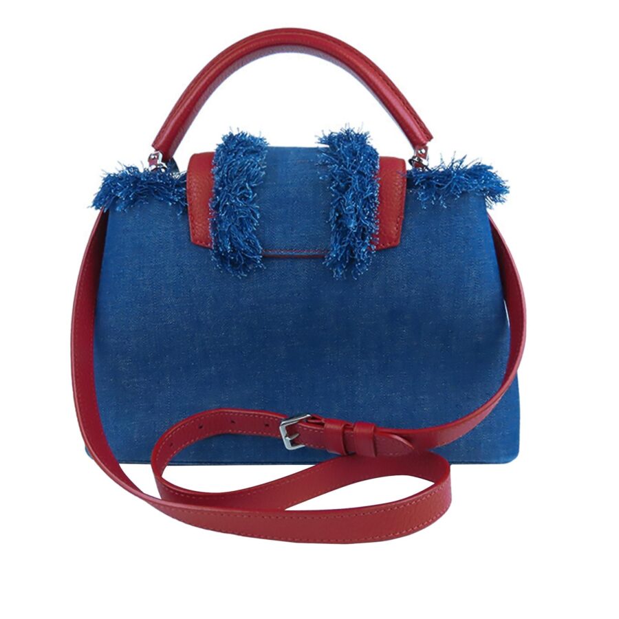 Louis Vuitton Denim Capucines PM | Studio Nafay