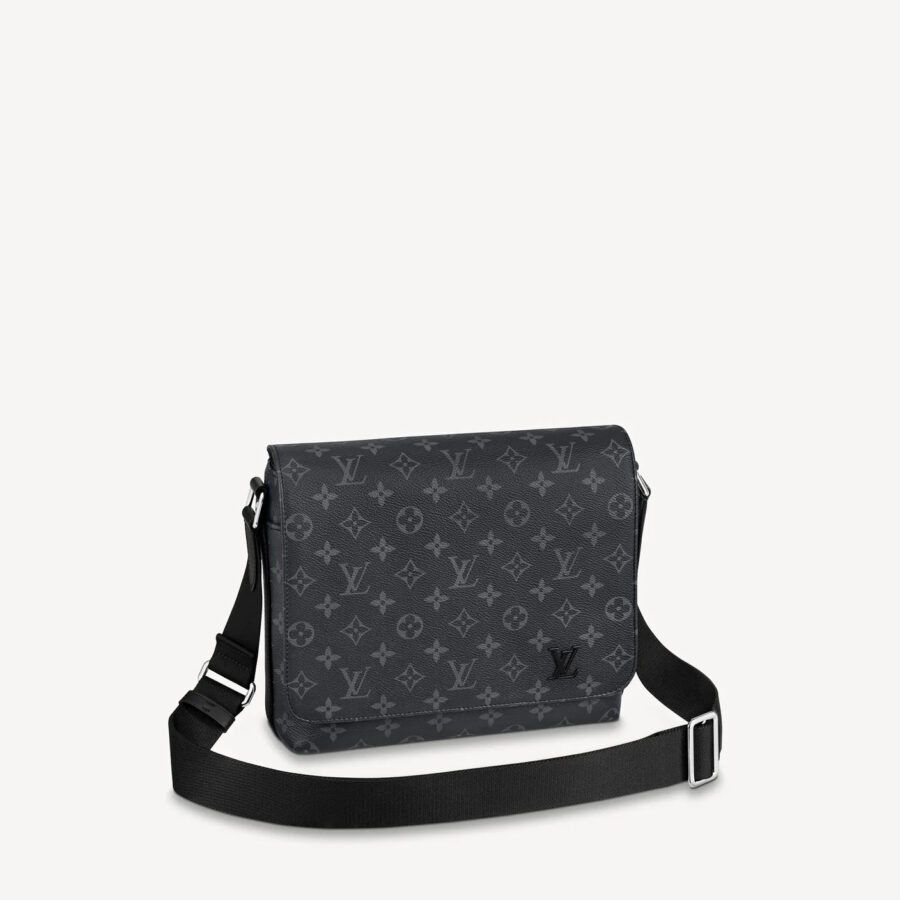LOUIS VUITTON MONOGRAM ECLIPSE DISTRICT PM MESSENGER BAG | Studio Nafay