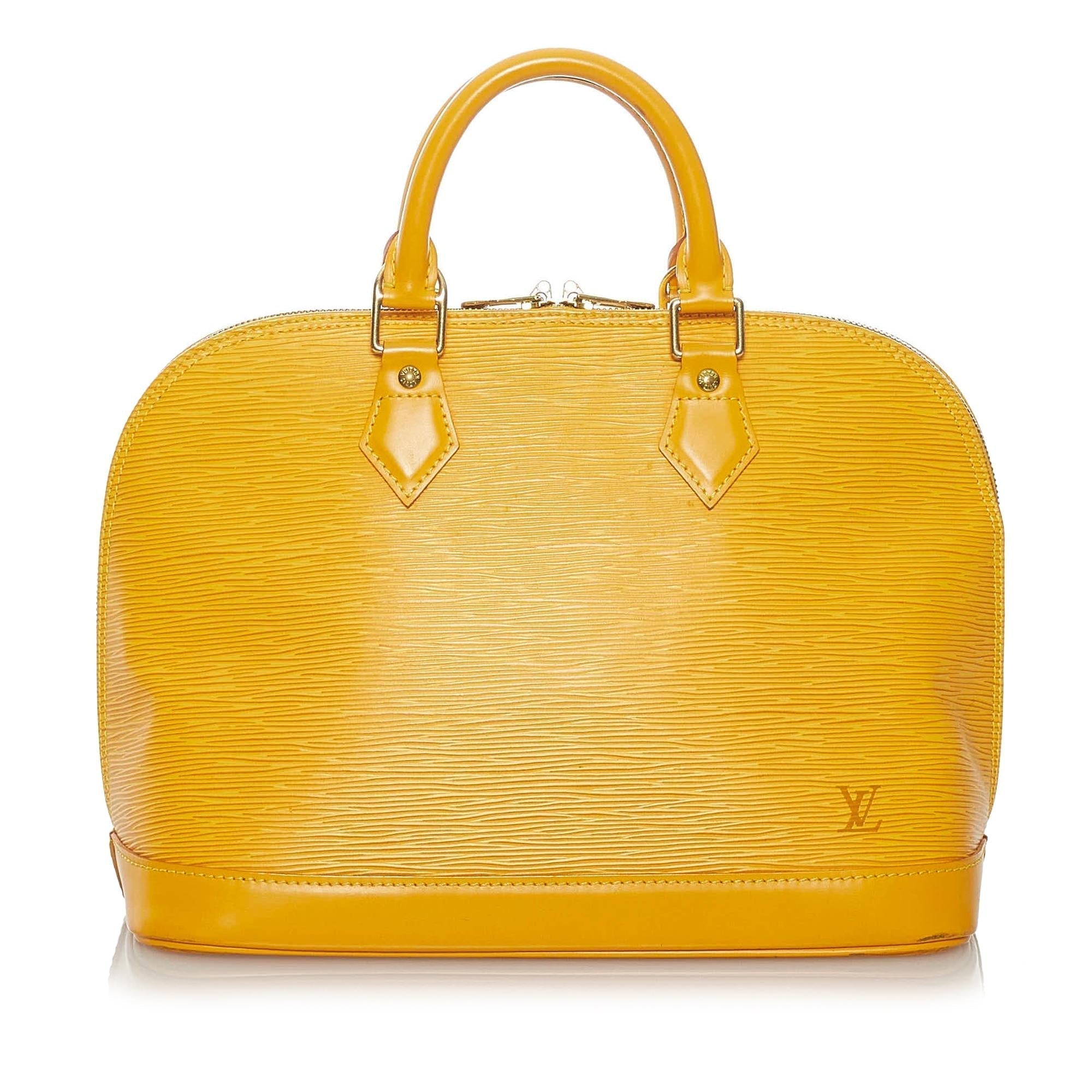 Louis Vuitton Epi Alma PM