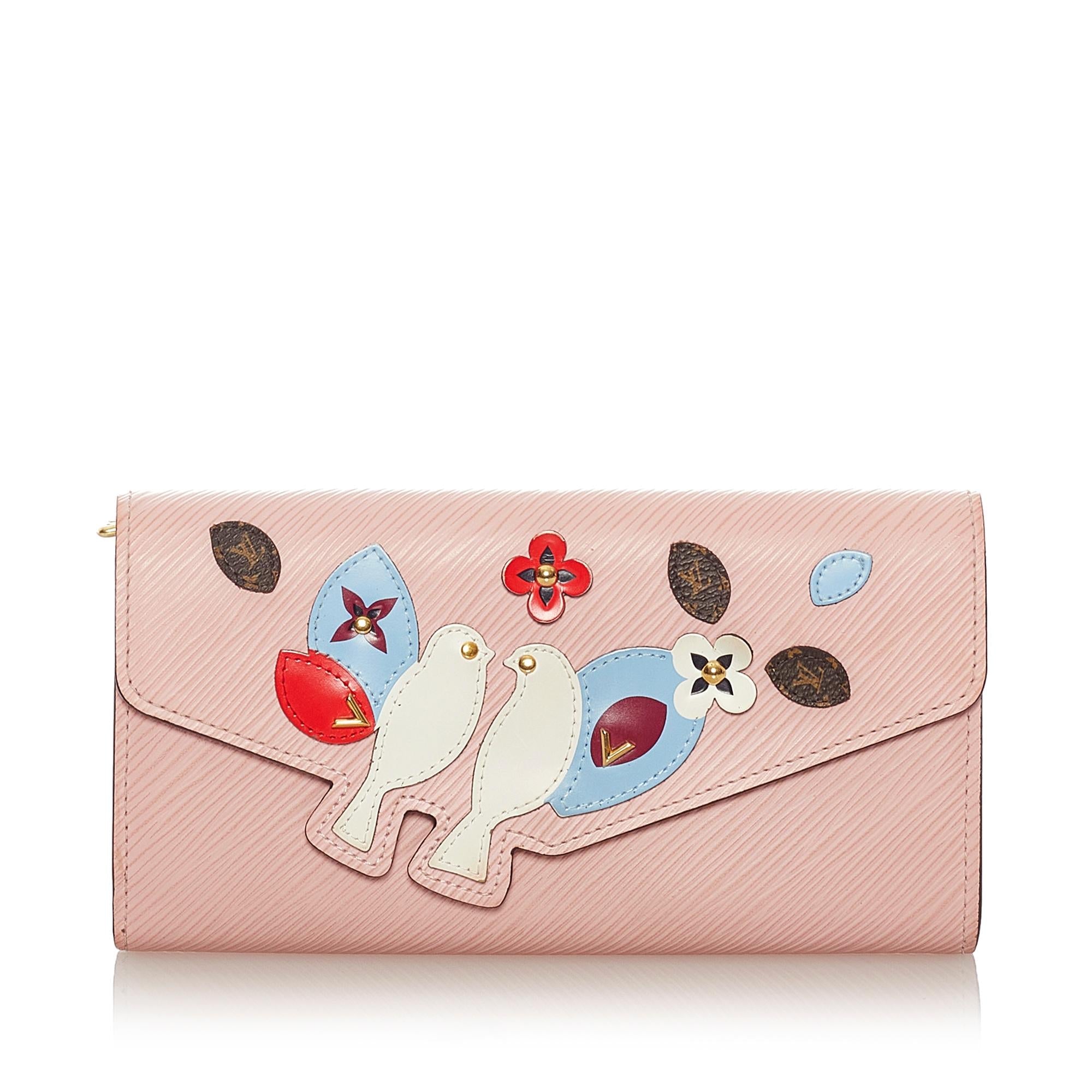 Louis Vuitton Epi Birds Victorine Wallet