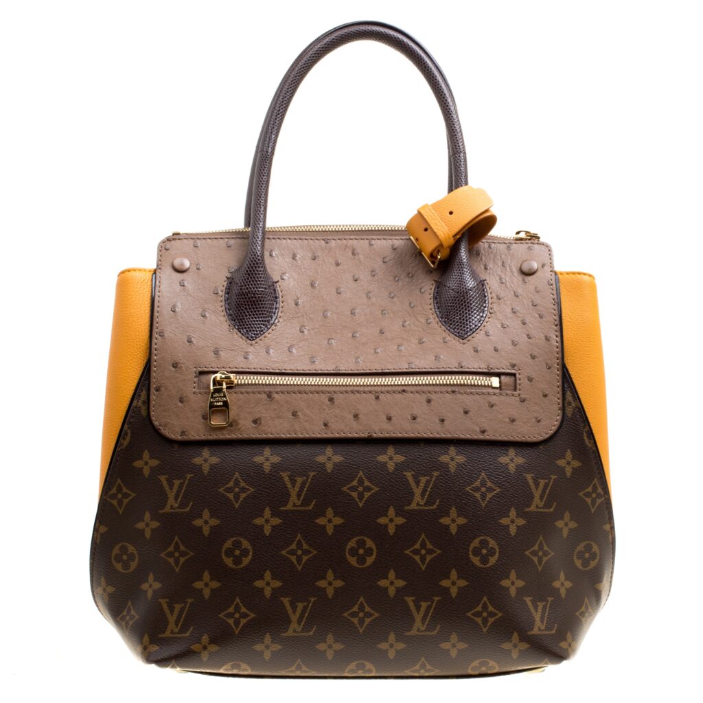 LOUIS VUITTON EXOTIQUE MONOGRAM MAJESTUEUX MM OCRE LIMITED EDITION - Product Image 2