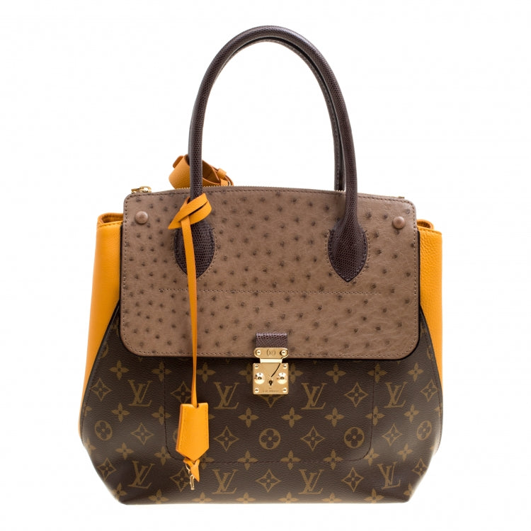 LOUIS VUITTON EXOTIQUE MONOGRAM MAJESTUEUX MM OCRE LIMITED EDITION | Studio Nafay