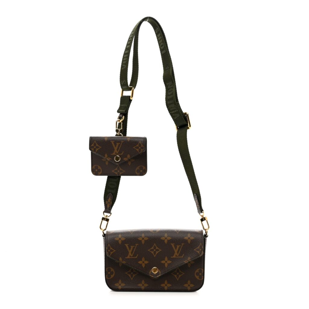 LOUIS VUITTON FELICIE STRAP & GO MONOGRAM POCHETTE CROSSBODY - Product Image 2