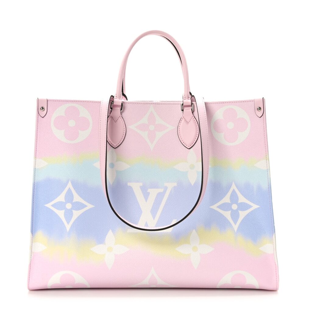 LOUIS VUITTON GIANT MONOGRAM ESCALE ONTHEGO GM TOTE IN PASTEL - Product Image 2