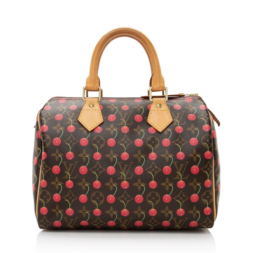 Louis Vuitton Limited Edition Cerises Speedy 25 Satchel - Product Image 2