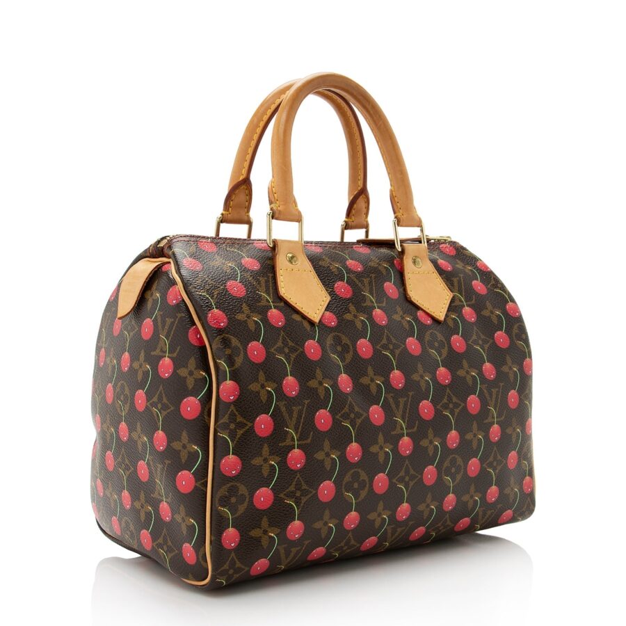 Louis Vuitton Limited Edition Cerises Speedy 25 Satchel | Studio Nafay