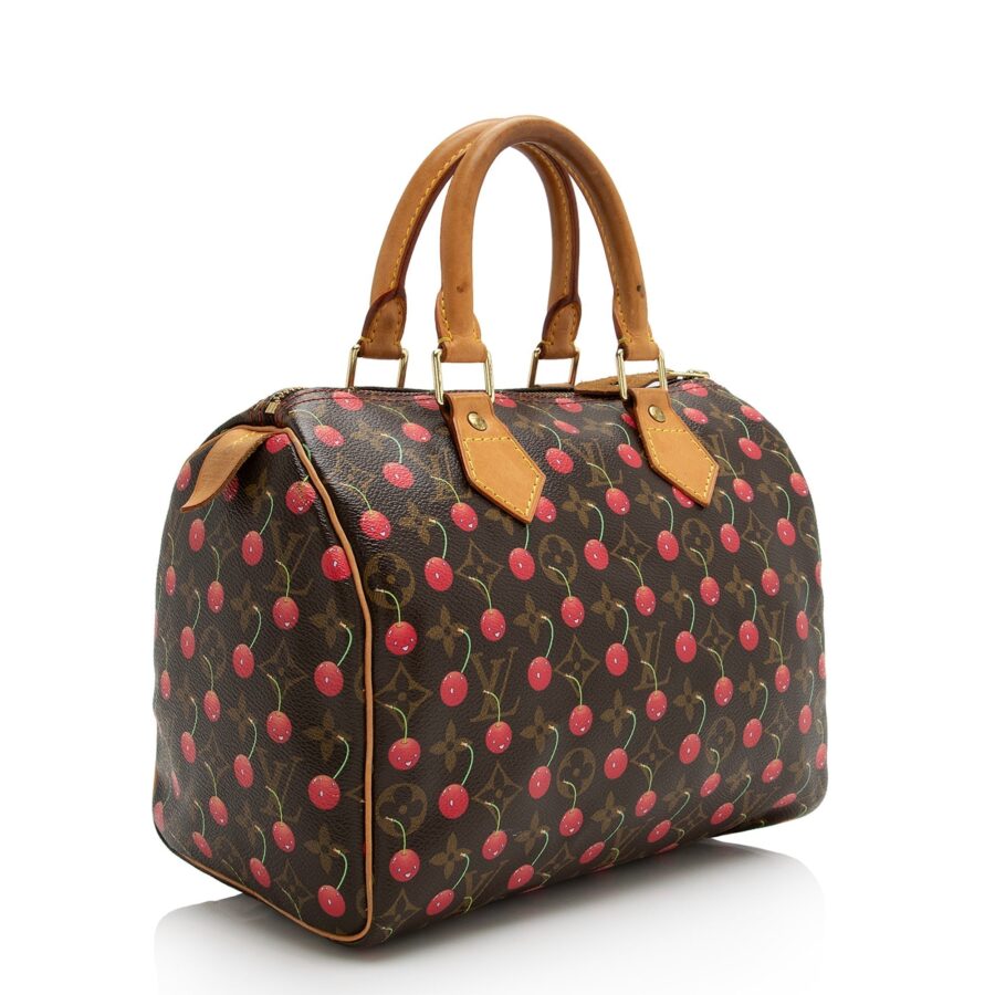 Louis Vuitton Limited Edition Cerises Speedy 25 Satchel | Studio Nafay