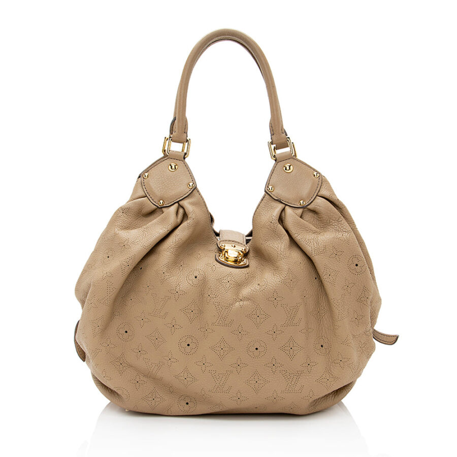 Louis Vuitton Mahina Leather L Hobo | Studio Nafay