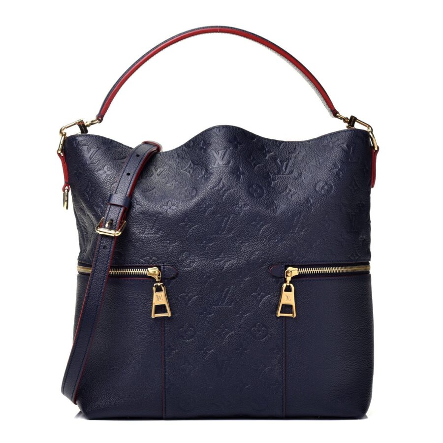 LOUIS VUITTON MONOGRAM EMPREINTE MÉLIE BAG MARINE ROUGE | Studio Nafay