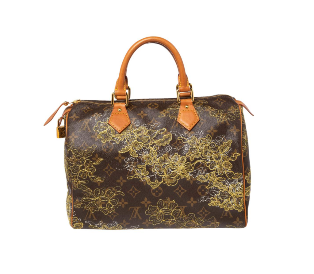 LOUIS VUITTON MONOGRAM LIMITED EDITION DENTELLE SPEEDY 30 BAG - Product Image 2