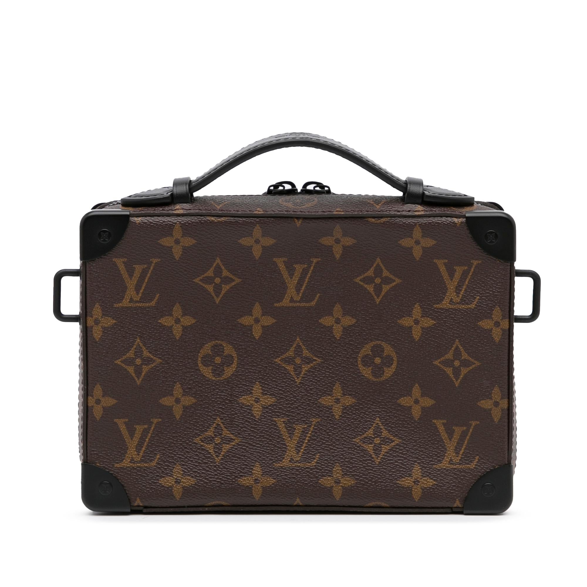 Louis Vuitton Monogram Macassar Handle Soft Trunk