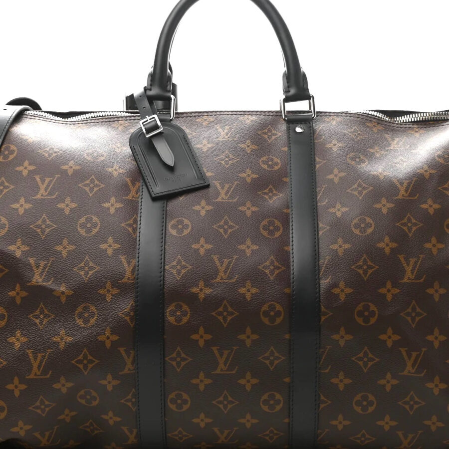 LOUIS VUITTON MONOGRAM MACASSAR KEEPALL 55 BAG | Studio Nafay