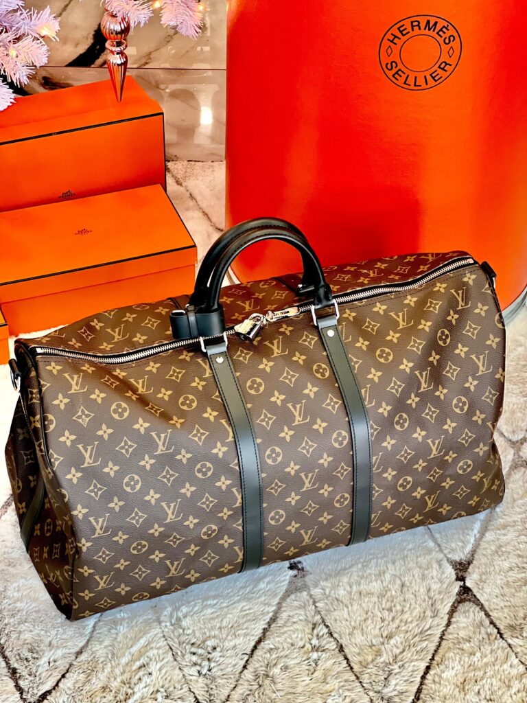 LOUIS VUITTON MONOGRAM MACASSAR KEEPALL 55 BAG - Product Image 2