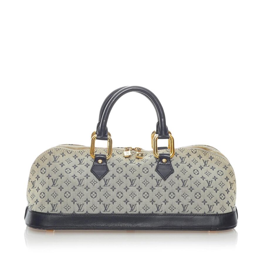 Louis Vuitton Monogram Mini Lin Alma Long Handbag | Studio Nafay