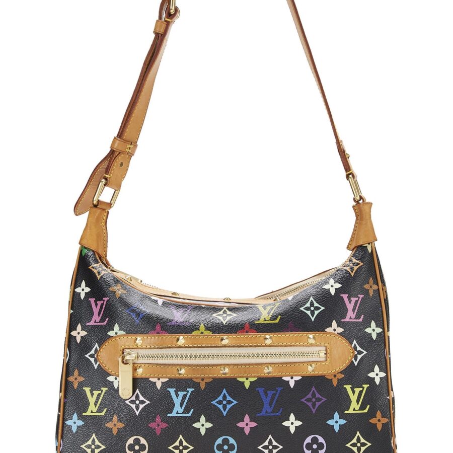 LOUIS VUITTON TAKASHI MURAKAMI BLACK MONOGRAM MULTICOLORE BOULOGNE | Studio Nafay