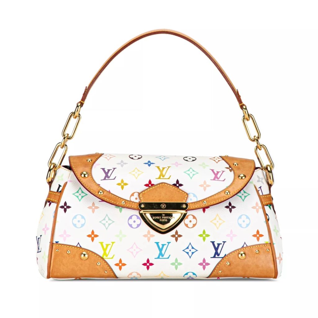 LOUIS VUITTON X TAKASHI MURAKAMI MONOGRAM BEVERLY MM SATCHEL - Product Image 2