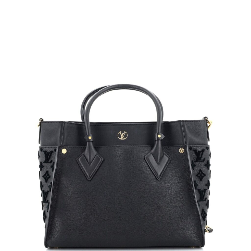 LOUIS VUITTON MONOGRAM TUFFETAGE LEATHER ON MY SIDE TOTE BAG - Product Image 2