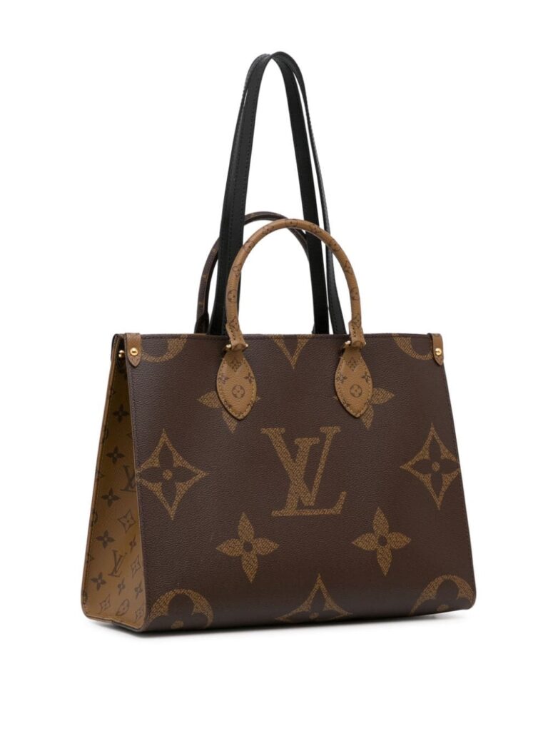 LOUIS VUITTON GIANT REVERSE MONOGRAM ON THE GO MM TOTE BAG - Product Image 2