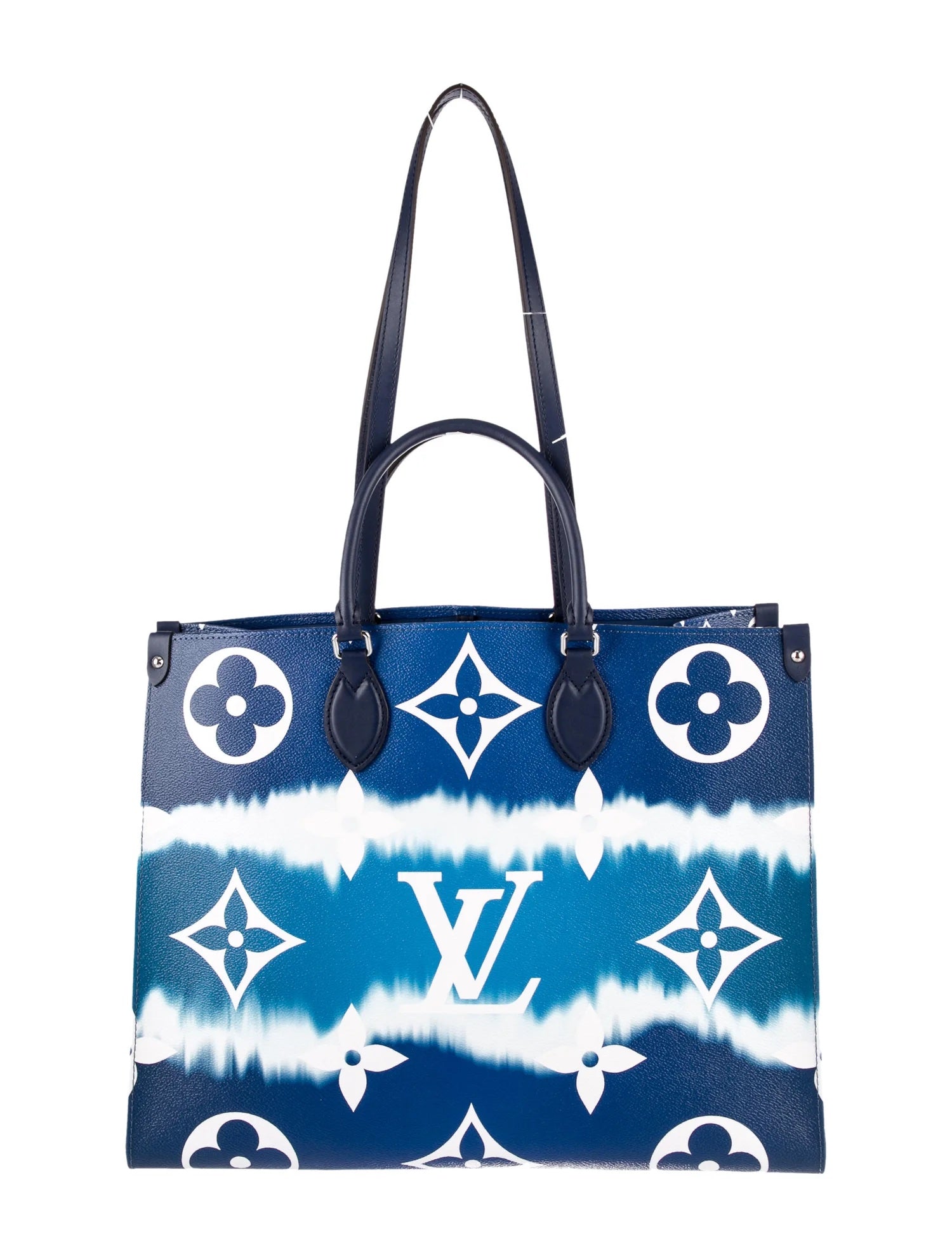 LOUIS VUITTON GIANT MONOGRAM ESCALE “ON THE GO” GM TOTE BAG