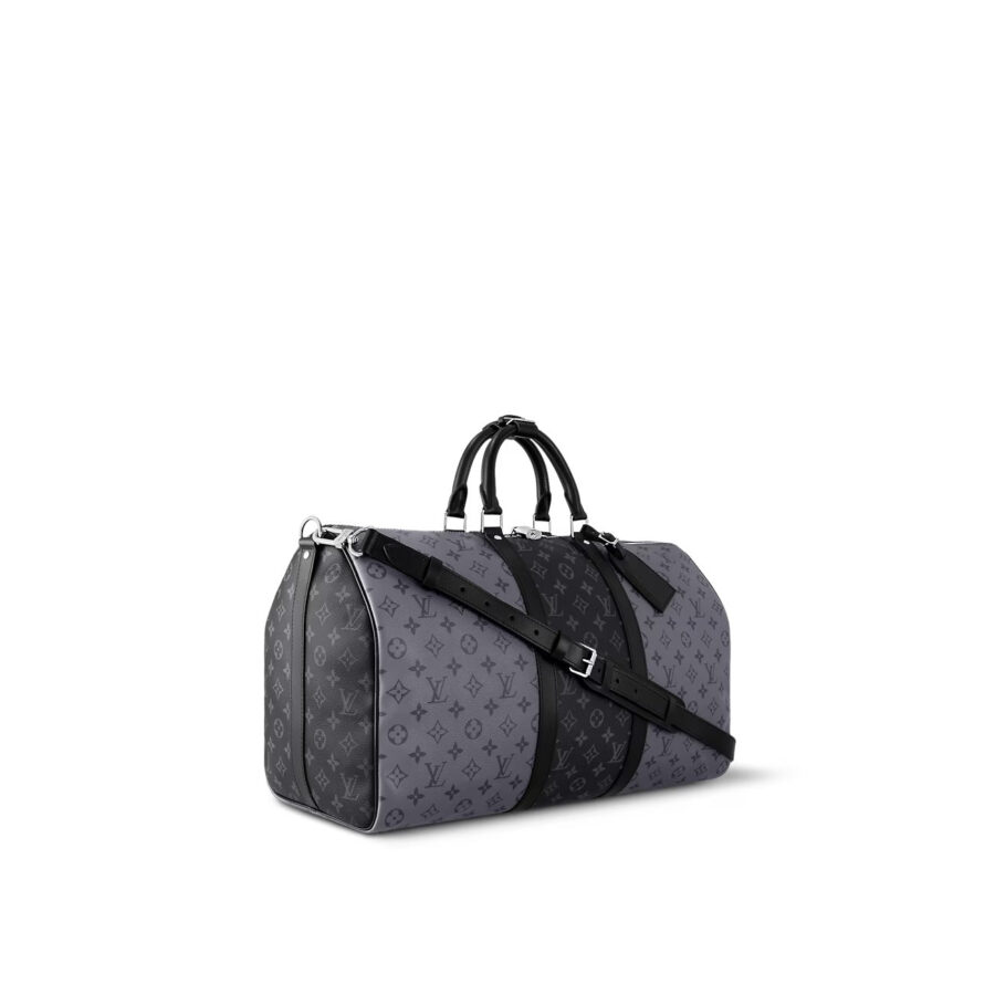LOUIS VUITTON REVERSE MONOGRAM ECLIPSE KEEPALL BANDOULIÈRE 50 BAG | Studio Nafay