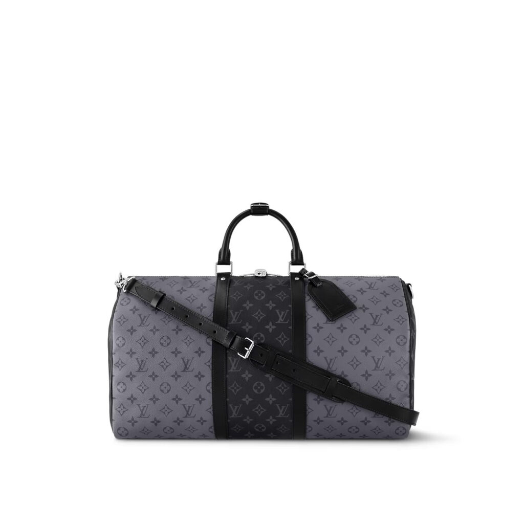 LOUIS VUITTON REVERSE MONOGRAM ECLIPSE KEEPALL BANDOULIÈRE 50 BAG - Product Image 2
