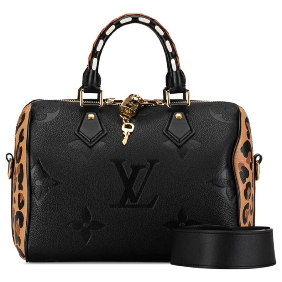 LOUIS VUITTON WILD AT HEART EMPREINTE MONOGRAM GIANT SPEEDY BANDOULIERE 25 | Studio Nafay