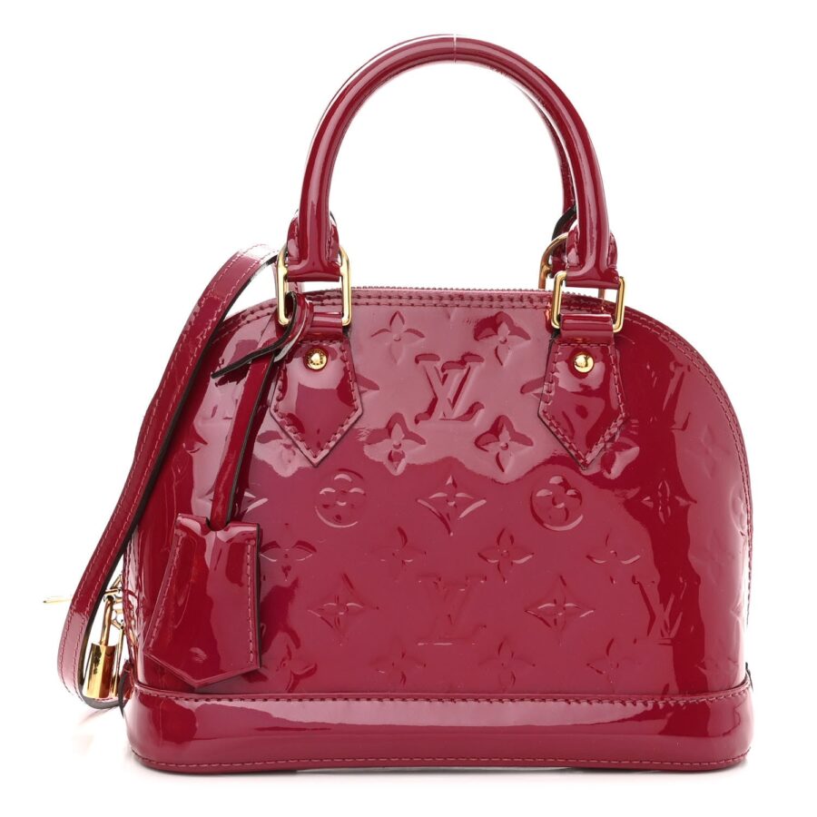 LOUIS VUITTON MONOGRAM VERNIS ALMA BB MAGENTA | Studio Nafay
