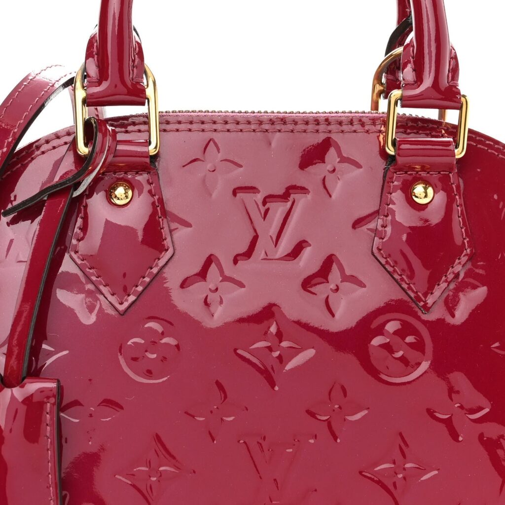 LOUIS VUITTON MONOGRAM VERNIS ALMA BB MAGENTA - Product Image 2