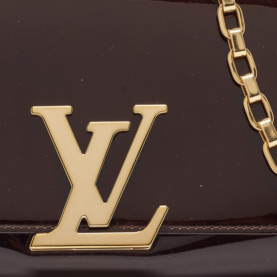 LOUIS VUITTON VERNIS LOUISE GM CHAIN BAG | Studio Nafay