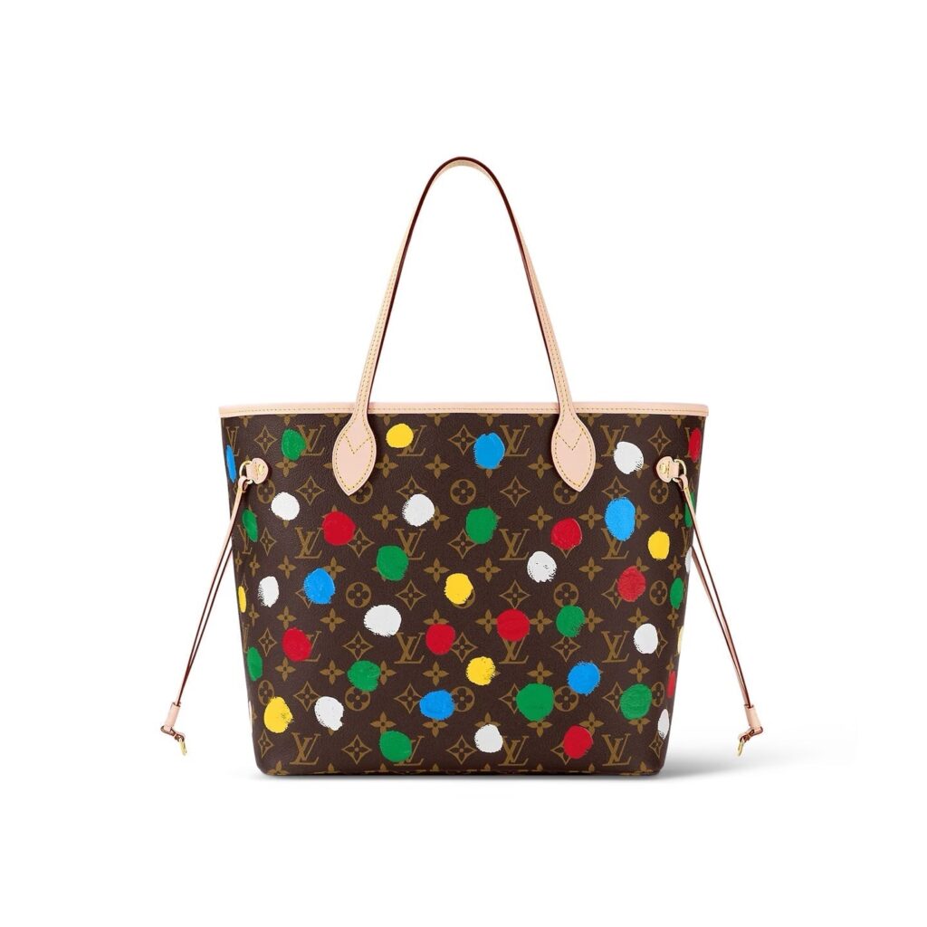 LOUIS VUITTON X YAYOI KUSAMA MONOGRAM NEVERFULL MM TOTE BAG - Product Image 2