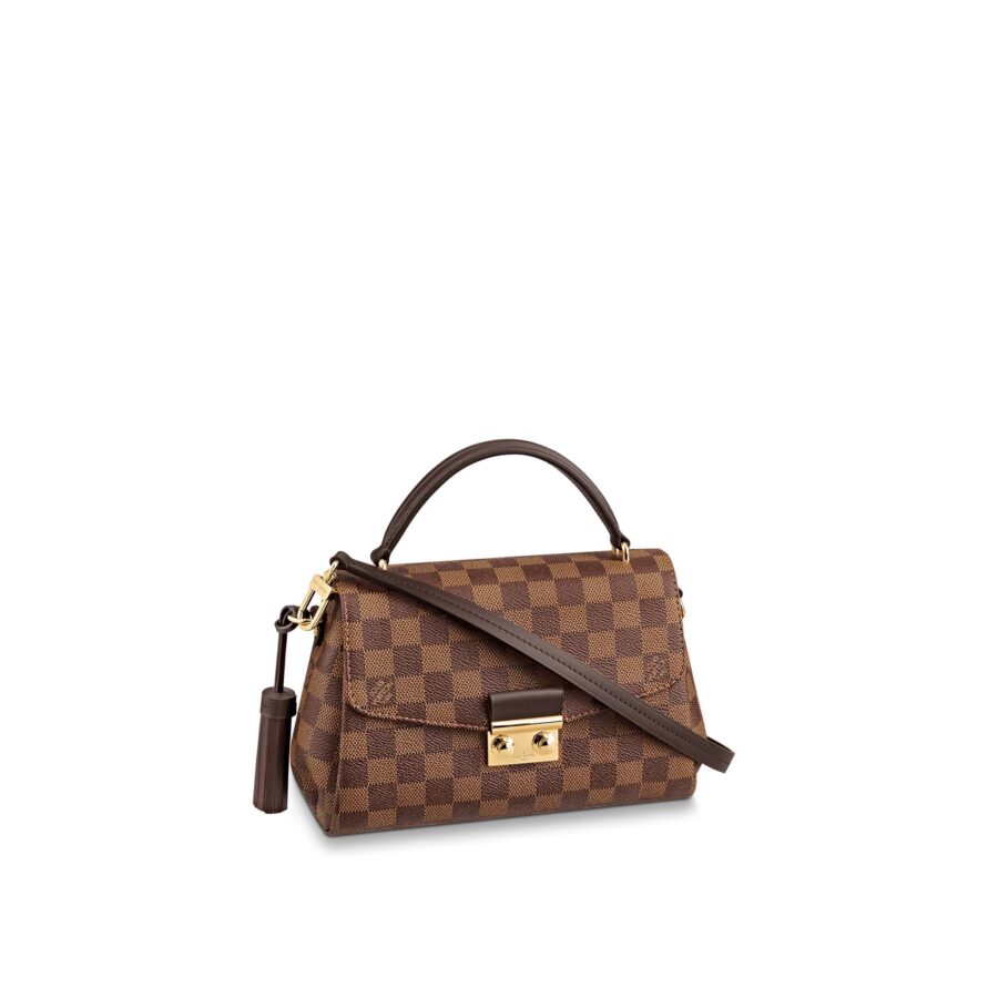LOUIS VUITTON CROISETTE DAMIER EBENE SHOULDER BAG | Studio Nafay