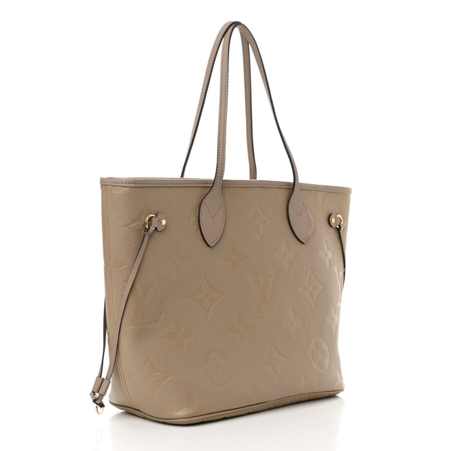 LOUIS VUITTON MONOGRAM EMPREINTE LEATHER NEVERFULL TOTE MM | Studio Nafay