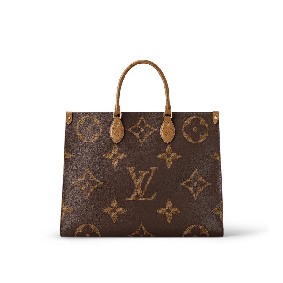 LOUIS VUITTON GIANT REVERSE MONOGRAM ON THE GO TOTE GM | Studio Nafay