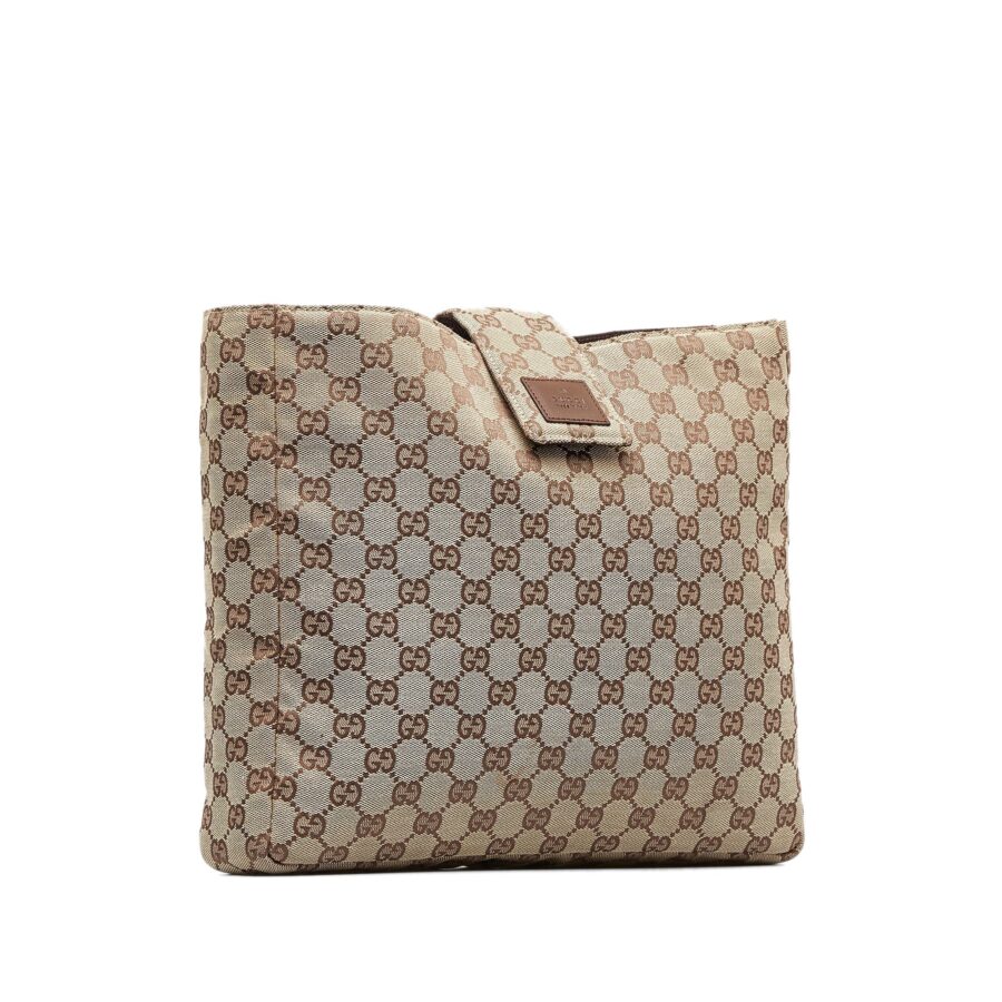 Gucci Clutch Brown GG Canvas | Studio Nafay
